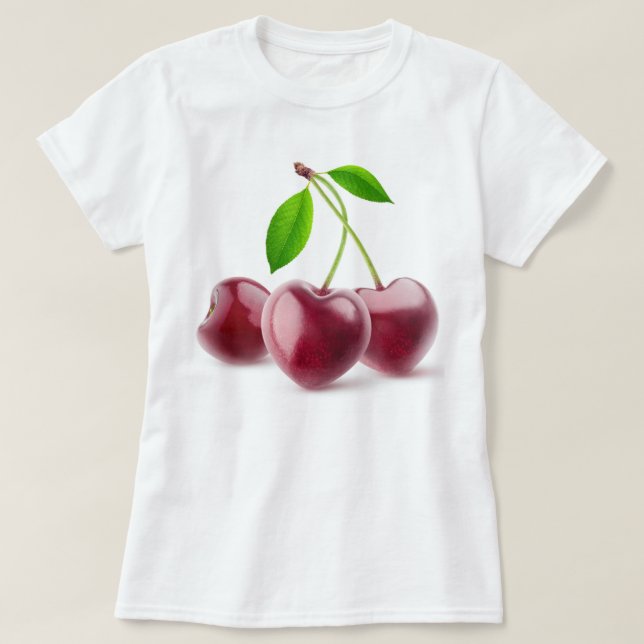 Kirschherzen T-Shirt (Design vorne)