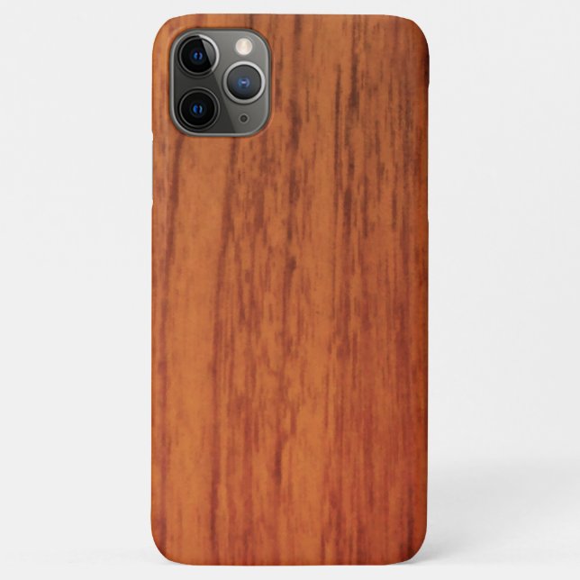 Kirschhölzerner Druck Case-Mate iPhone Hülle (Rückseite)