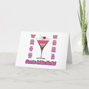 Kirschjubiläums-Martini-Cocktail-Rezept-Kunst Karte