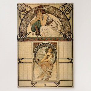 Kirschkalender von Mucha