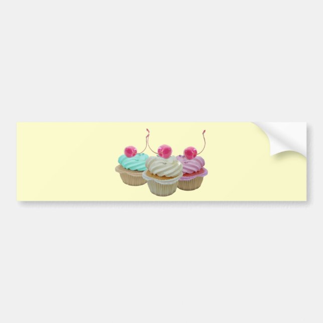 Kirschkleine kuchen autoaufkleber (Vorne)