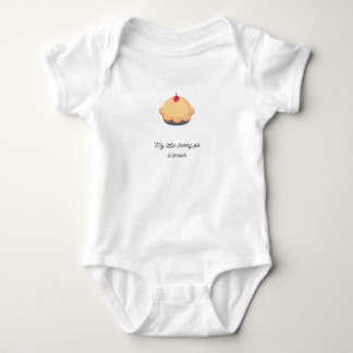 Kirschkuchen Baby Strampler
