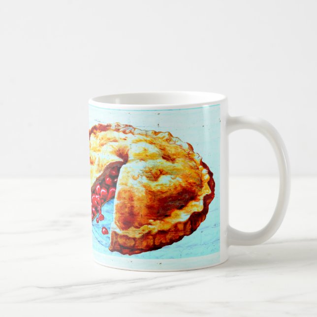 Kirschkuchen-Tasse Kaffeetasse (Rechts)
