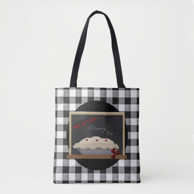 Kirschkuchen-Tragetasche Tasche (Vorderseite)