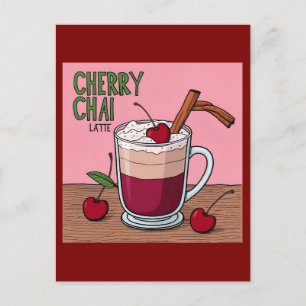 Kirschlatte Postkarte