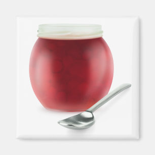 Kirschmarmelade Magnet