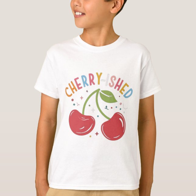 Kirschmöbel: Sweet and Stylish T - Shirt Design (Vorderseite)