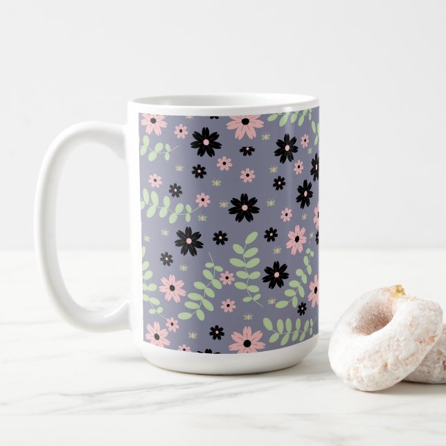 Kirschmuster Kaffeetasse (Mit Donut)