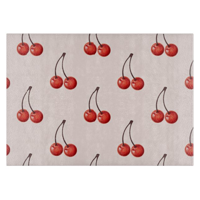 Kirschmuster-Schneidebrett Schneidebrett (Vorderseite)
