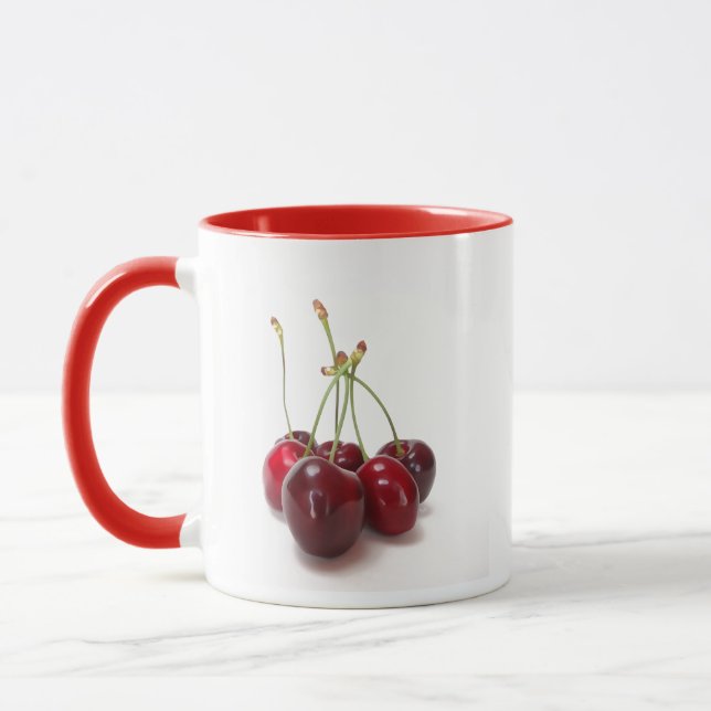 Kirschreife Tasse (Links)