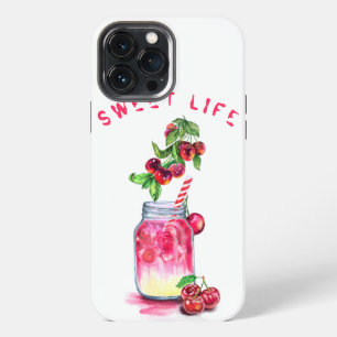 Kirschsaft Cooles Getränk Früchte iPhone Hülle