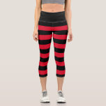 Kirschschwarze Streifen Rockabilly-Goodpinup Capri Leggings<br><div class="desc">Diese Leggings sind für alle Sashimi Kleidung und Zubehör. Werfen Sie einen Blick auf die gesamte Kollektion und erstellen Sie ein phantastisches Outfit! Filz</div>