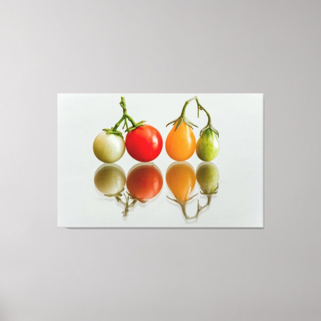 Kirschtomaten Leinwanddruck (Vorderseite)