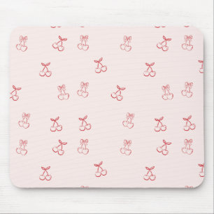 Kirschumriss Minimalismus Mousepad