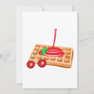 KirschWaffeln Einladung