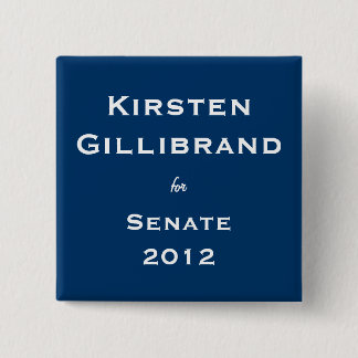 Kirsten Gillibrand für Senat Button