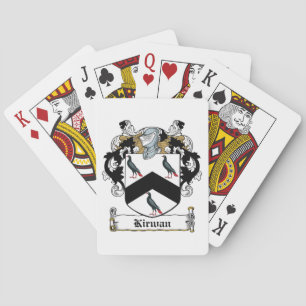 Kirwan Familienwappen Spielkarten