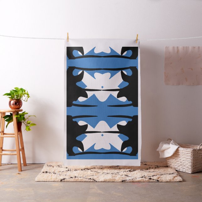 Kismet Blue Stoff (Beispiel)