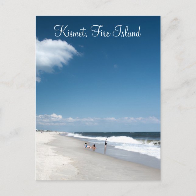 Kismet, Carte postale de Fire Island (Devant)