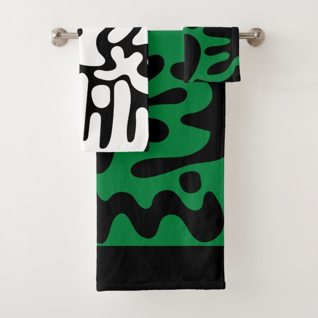 Kismet grün badhandtuch set (Insitu)