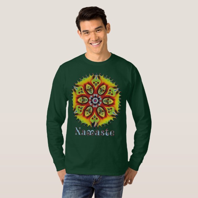 Kismet Namaste Kaleidoscope T-Shirt (Vorne ganz)