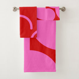 Kismet valentine badhandtuch set