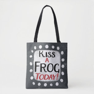 Kiss a Frosch Today Tote Bag Tasche