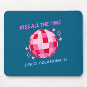 Kiss All Time Disco Occasionally Kunstwerk Mousepad