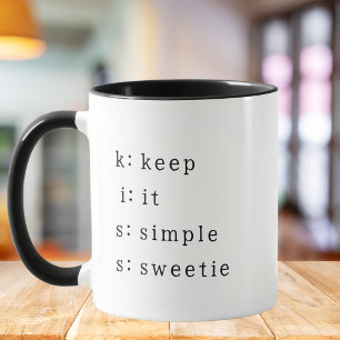 KISS: Behalt es einfach Süßes, Funny Coworker Zita Tasse