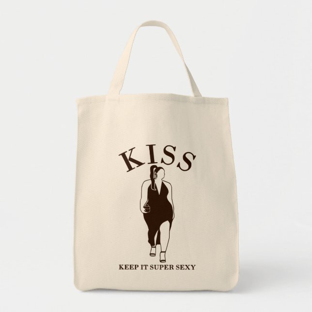 KISS - Behalt It Super Sexy Tragetasche (Vorne)