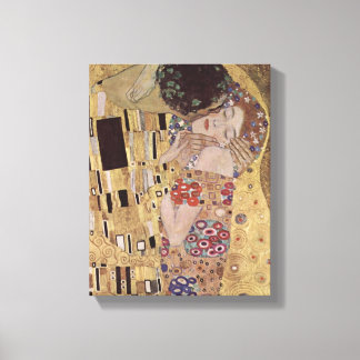 Kiss Detail - Gustav Klimt Leinwanddruck