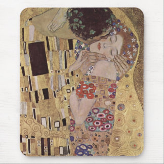 Kiss Detail - Gustav Klimt Mousepad