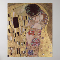 Kiss Detail - Gustav Klimt