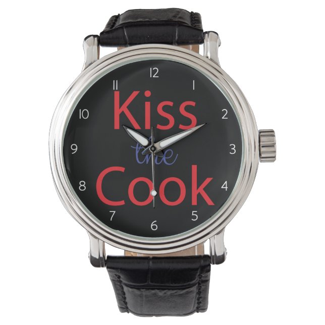 Kiss die Cook-Uhr Armbanduhr (Vorderseite)