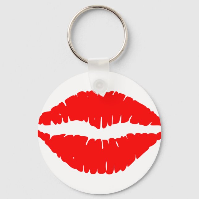 Kiss Emoji Schlüsselanhänger (Vorderseite)