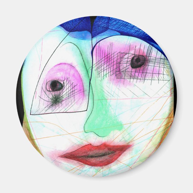 Kiss Face Magnet (Vorne)