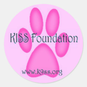 KISS Foundation ~ Sticker (groß)