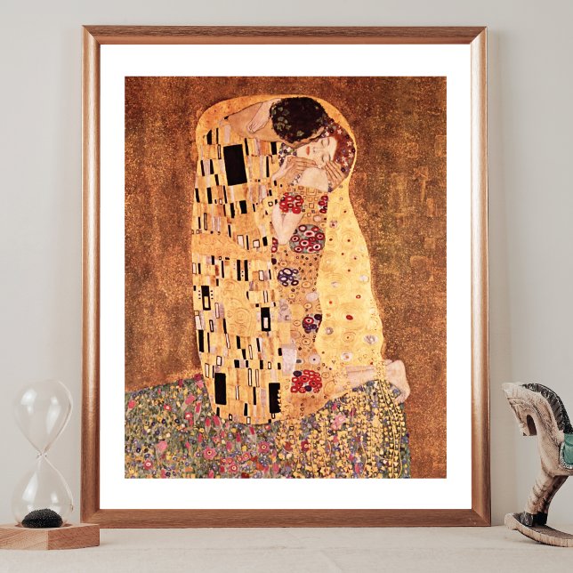 Kiss Gustav Klimt Kunst Poster (Von Creator hochgeladen)