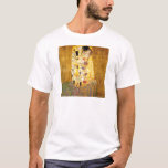 Kiss Gustav Klimt T-Shirt<br><div class="desc">Kaiserlicher österreichischer Maler Gustav Klimts Meisterwerk : Das Kissengemälde</div>