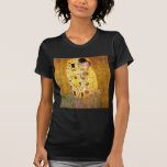 Kiss Gustav Klimt T-Shirt<br><div class="desc">Kaiserlicher österreichischer Maler Gustav Klimts Meisterwerk : Das Kissengemälde</div>