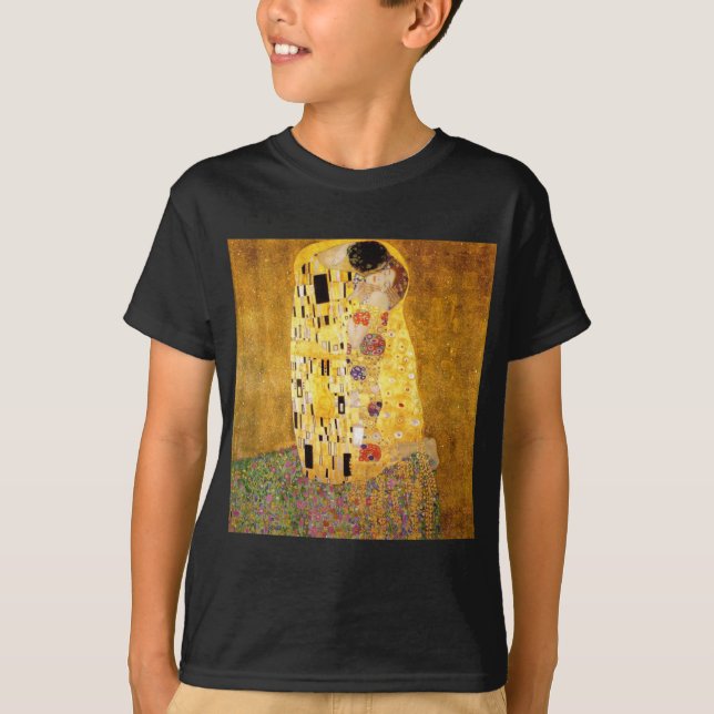 Kiss Gustav Klimt T-Shirt (Vorderseite)