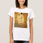 Kiss Gustav Klimt T-Shirt<br><div class="desc">Kaiserlicher österreichischer Maler Gustav Klimts Meisterwerk : Das Kissengemälde</div>