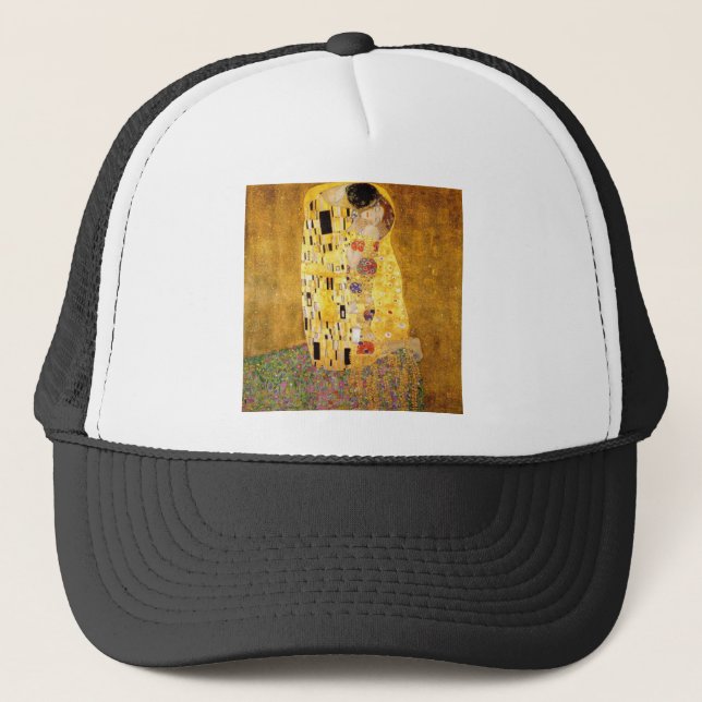 Kiss Gustav Klimt Truckerkappe (Vorderseite)