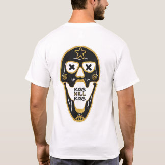 Kiss Kill Kiss - T-shirt de poche avant et arrière