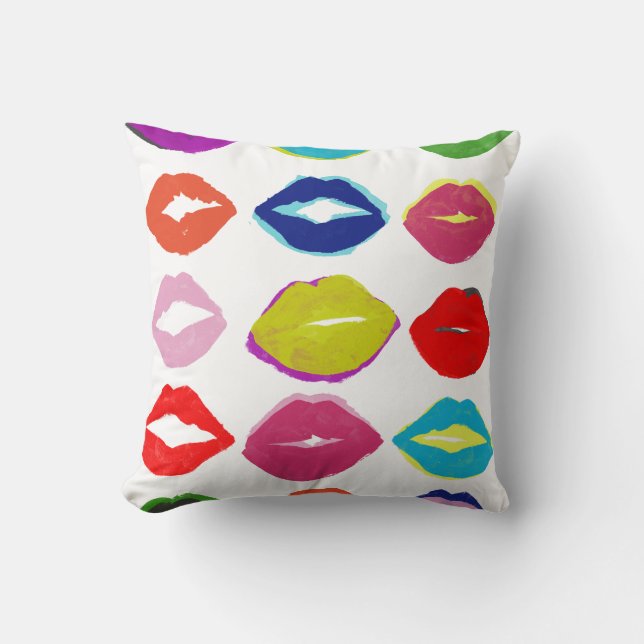 Kiss Kiss Kissen (Vorderseite)