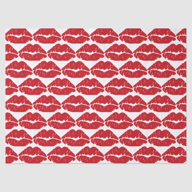 Kiss Liebe Kisses Seidenpapier (Vorderseite)