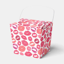 Kiss Lips Liebe Gefälligkeitsbox Geschenkschachtel