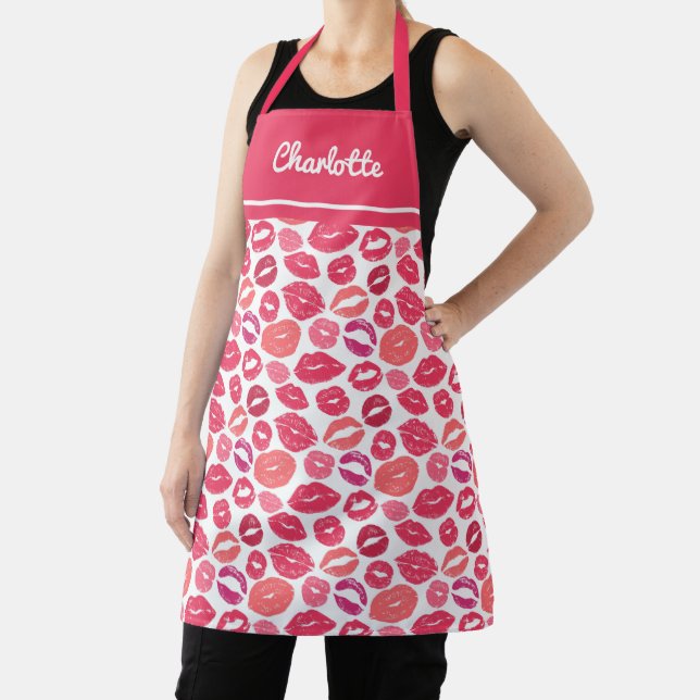 Kiss Lips Liebe Schürze (InSitu)