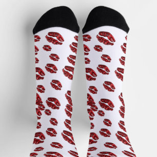 Kiss Lips Socken