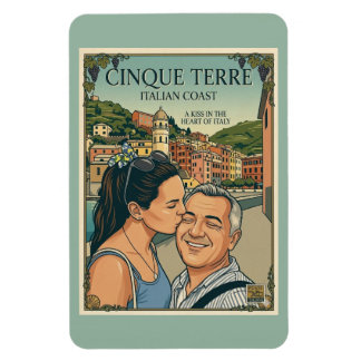 Kiss-Magnet/Cinque Terre Magnet